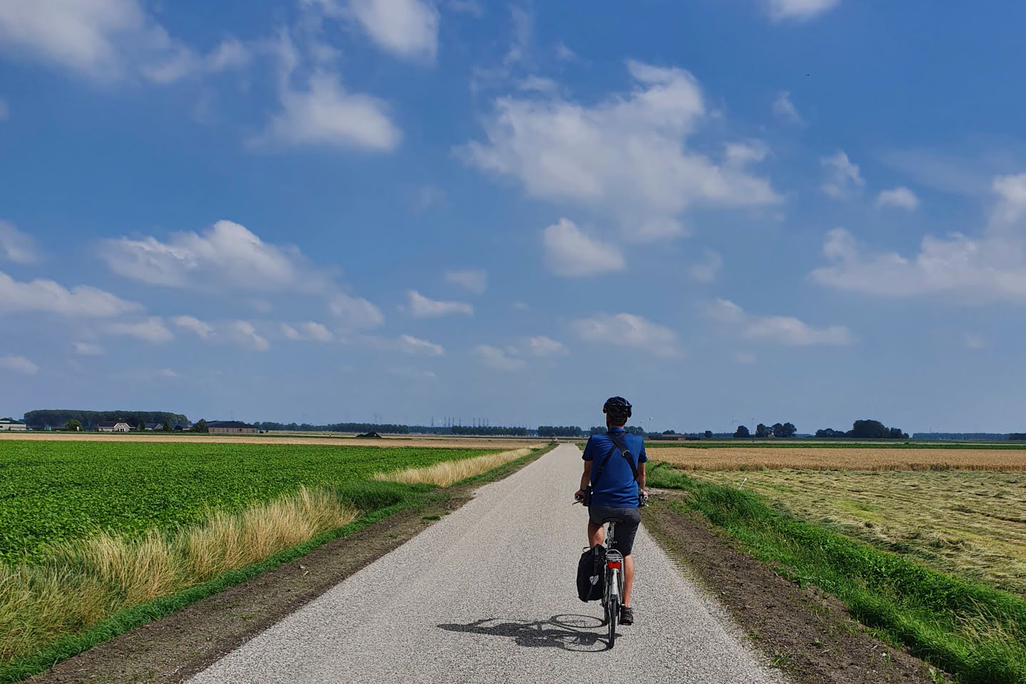 Fietsen naar het Verdronken land van Saeftinghe