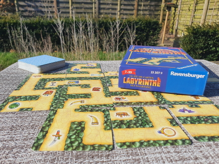 Labyrinthe kaartspel - pocketspel